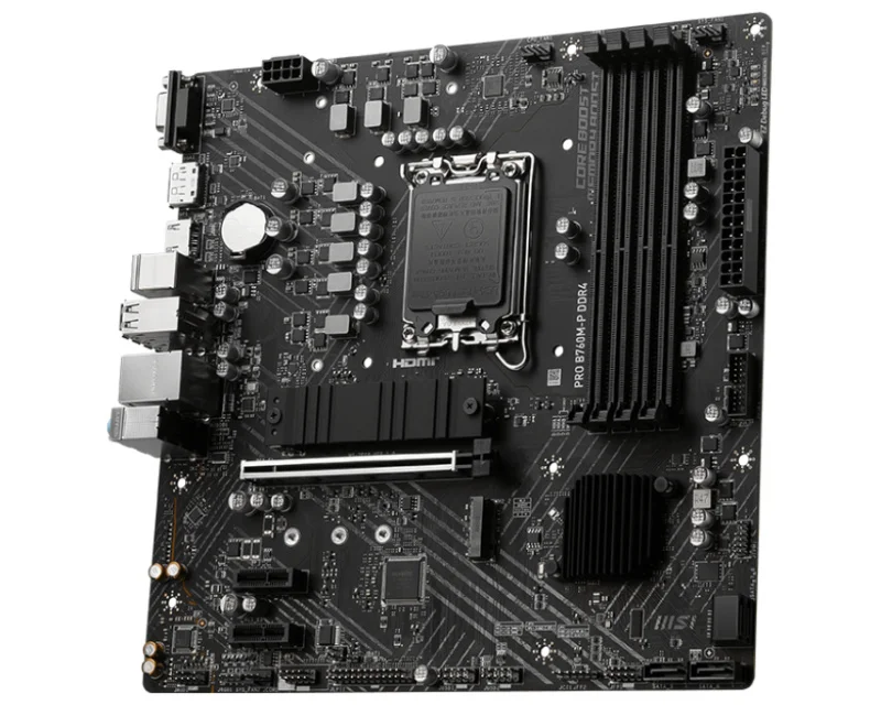 MSI PRO B760M-P DDR4 matična ploča LGA 1700 microATX