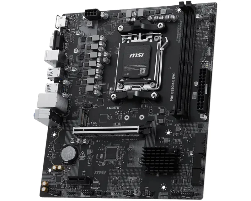MSI PRO B850M-E EVO matična ploča AM5 DDR5 PCIe 5.0