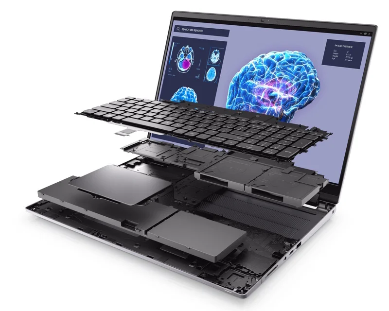 Dell Precision M7680 laptop 16" FHD+ Core i9-13950HX 32GB 1TB RTX 3500 Ada 12GB Win11 Pro
