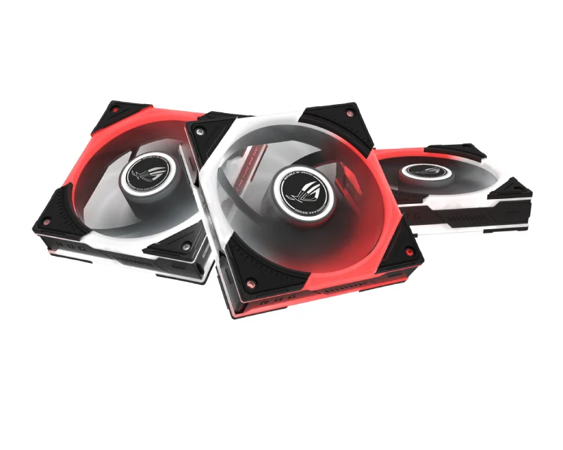 ASUS ROG Eurux GR120 ARGB ventilator za kućište 120mm komplet 3 kom crni