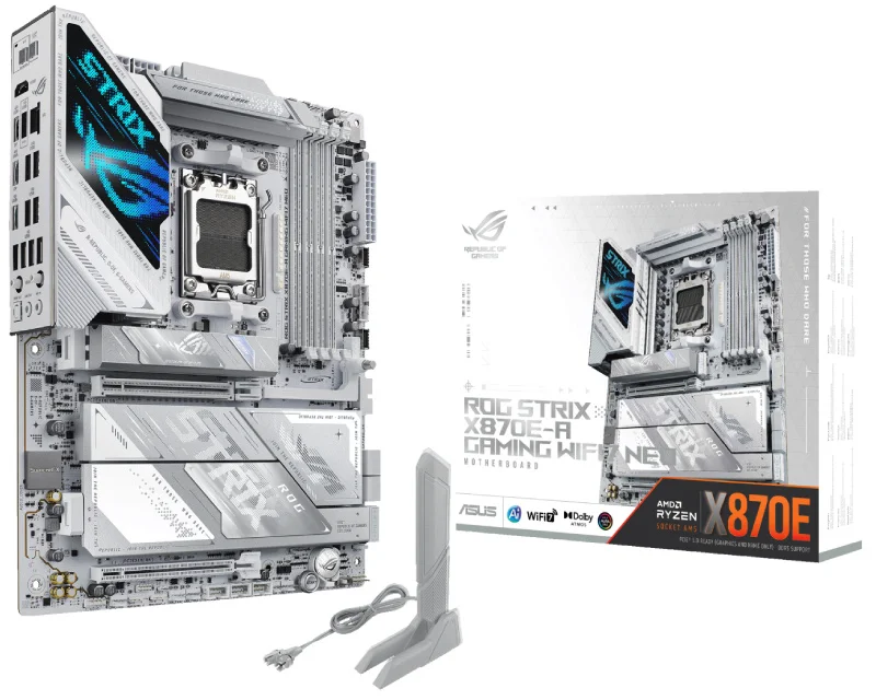 ASUS ROG Strix X870E-A Gaming NEO matična ploča AM5 DDR5 ATX 2x USB4 Wi-Fi 7