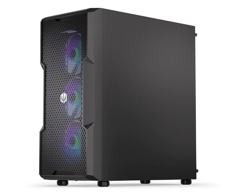 ENDORFY Regnum 400 ARGB Mid Tower kućište ATX 4 ARGB ventilatora crno EY2A009