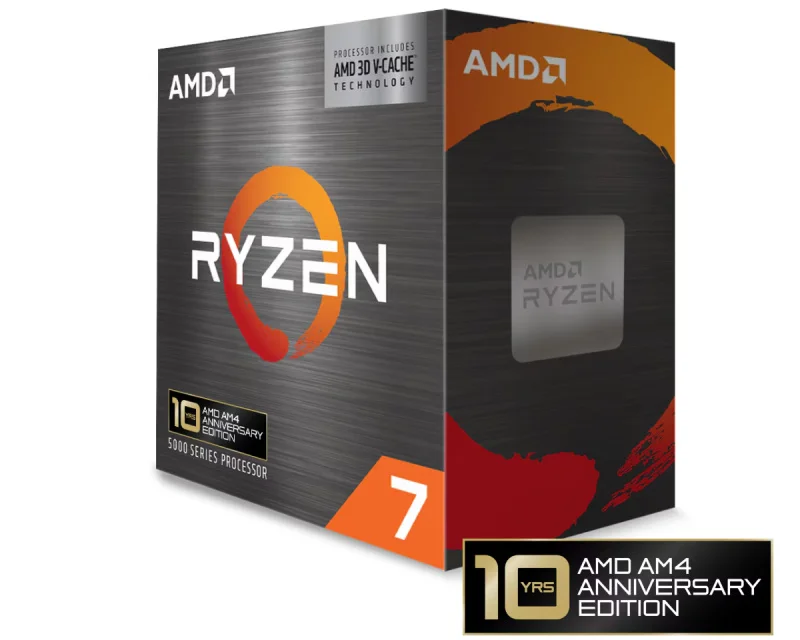 AMD Ryzen 7 5800X3D gejmerski procesor 8 jezgara 96MB L3 3D V-Cache AM4 Box 100-100000651POF