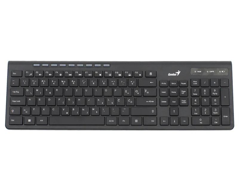 Genius SlimStar 7230 bežična tastatura crna YU raspored