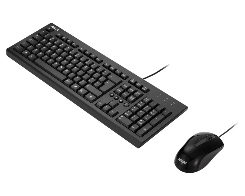 ASUS U2000 žični set tastatura i miš USB crni US raspored