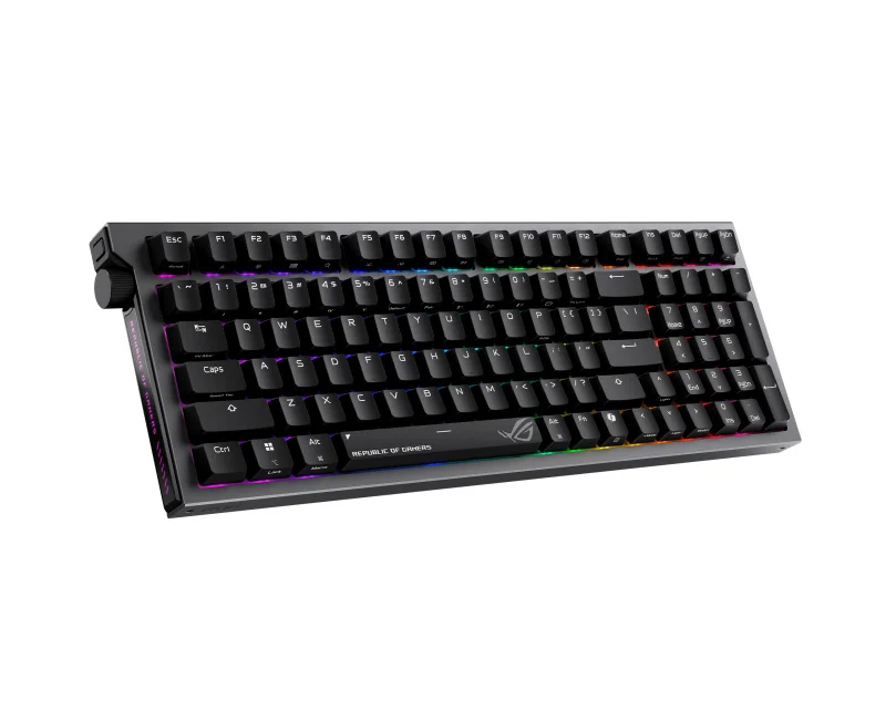 ASUS ROG Strix Morph 96 Wireless mehanička gejmerska tastatura crna ROG NX V2 X903