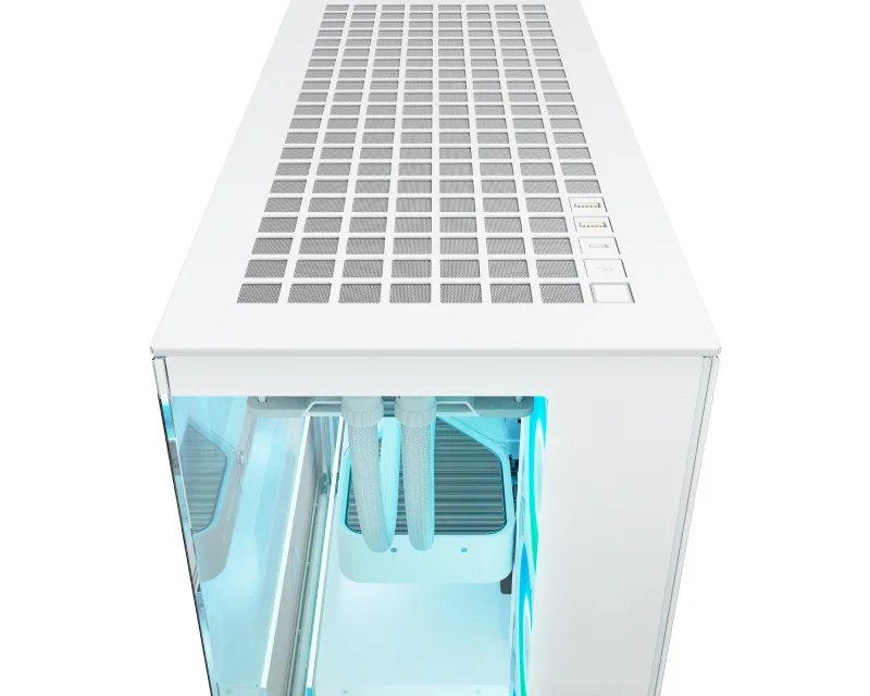 ARCTIC Xtender Full Tower gejmersko kućište belo E-ATX 5 A-RGB ventilatora ACPCC00014A
