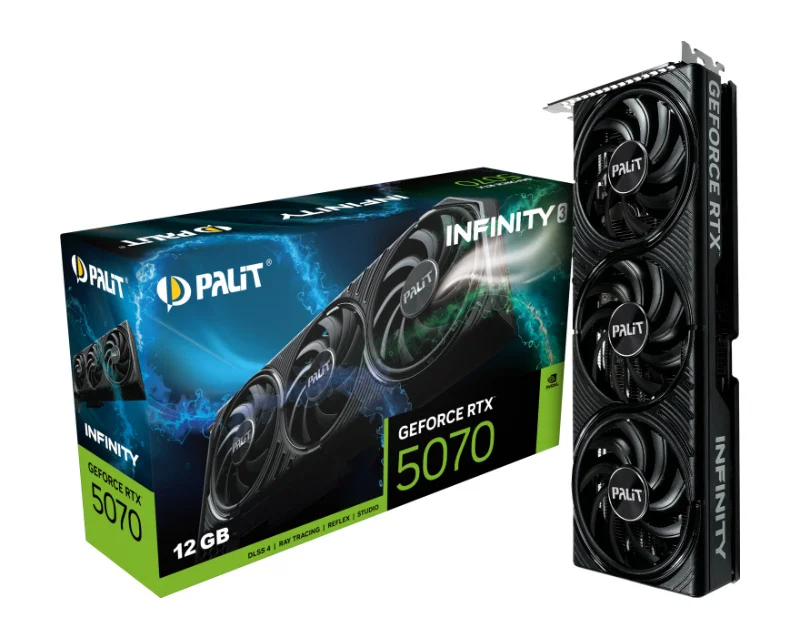 Palit GeForce RTX 5070 Infinity 3 grafička kartica 12GB GDDR7 192bit