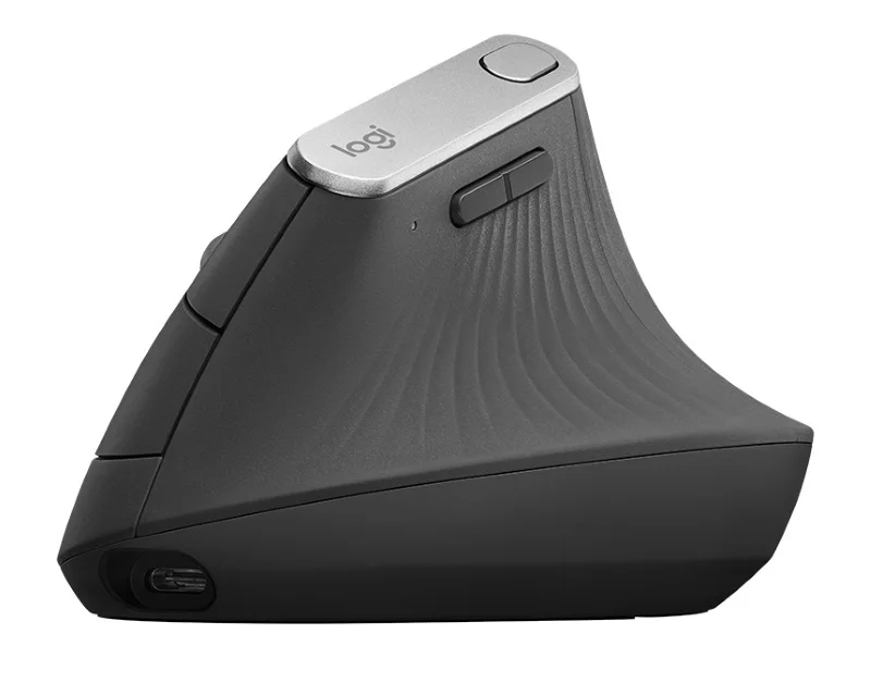 Logitech MX Vertical ergonomski bežični miš Bluetooth grafitni